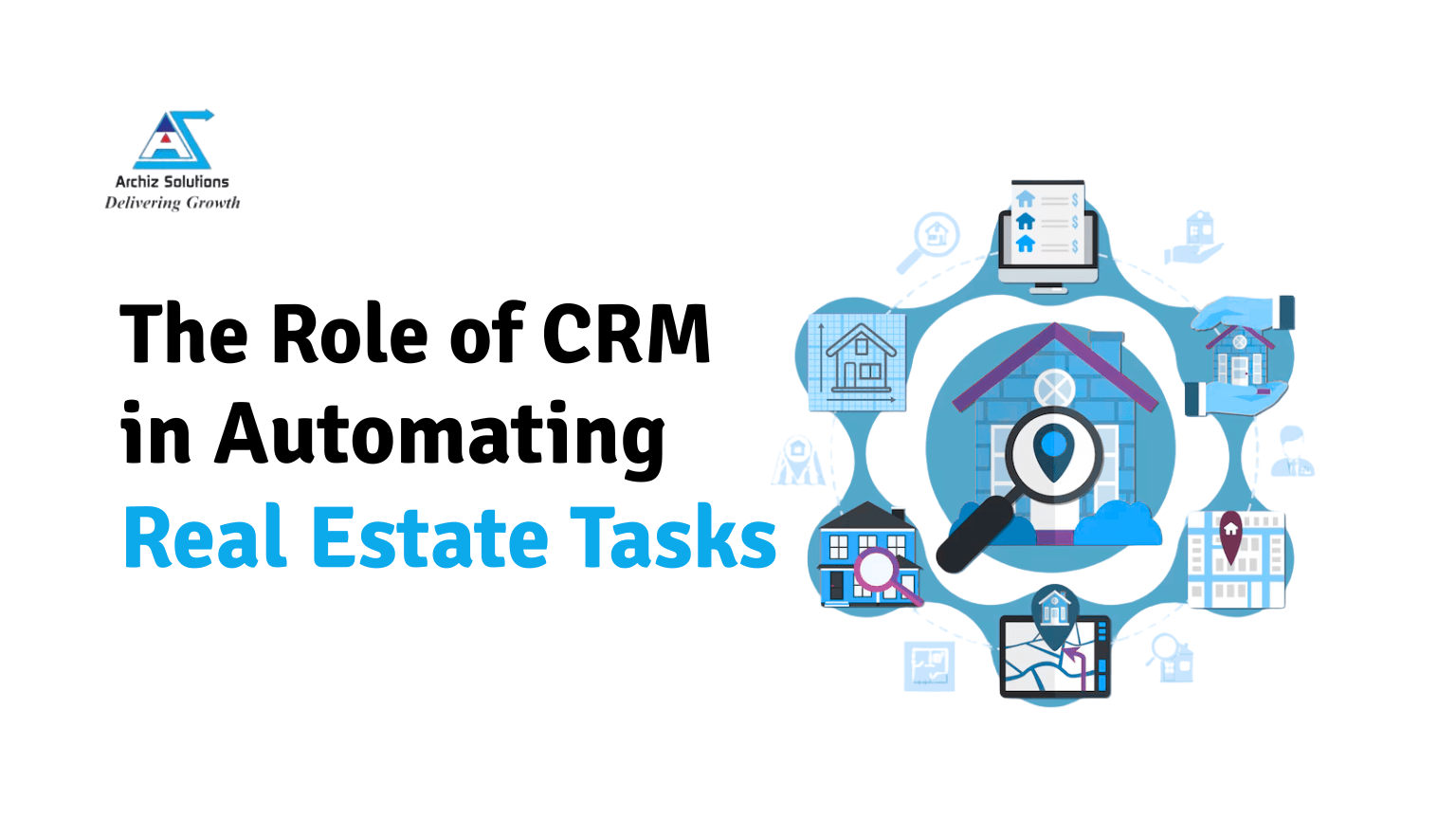 Dashboard showing real estate CRM automation in action
