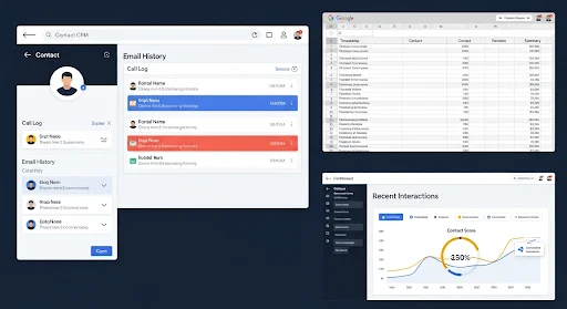 A chart comparing a manual sales forecasting to an accurate AI prediction.