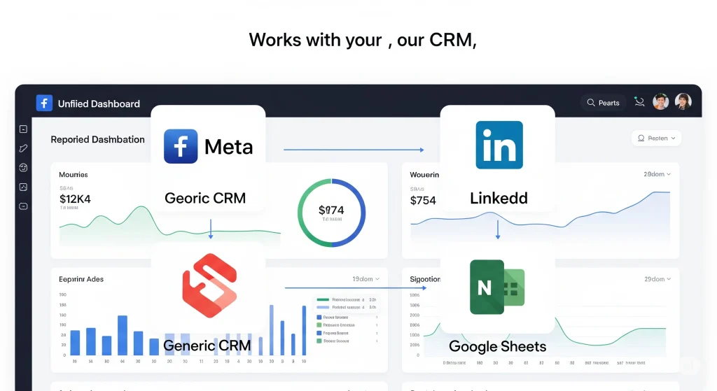 A complete CRM lead record that was automatically created from an inbound email.