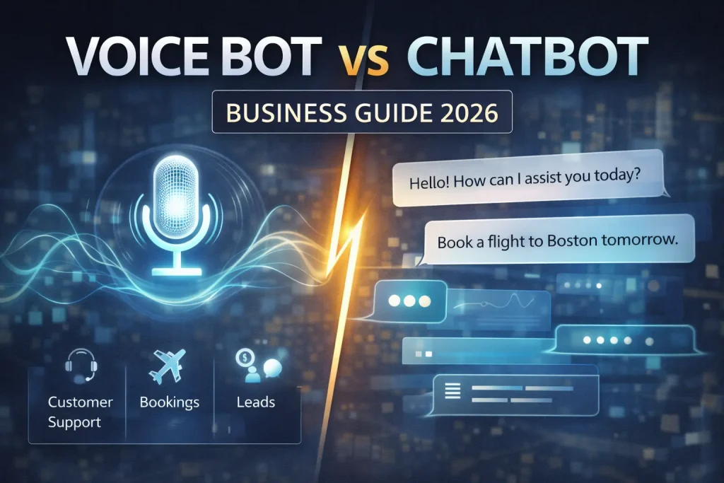 Voice Bot vs Chatbot