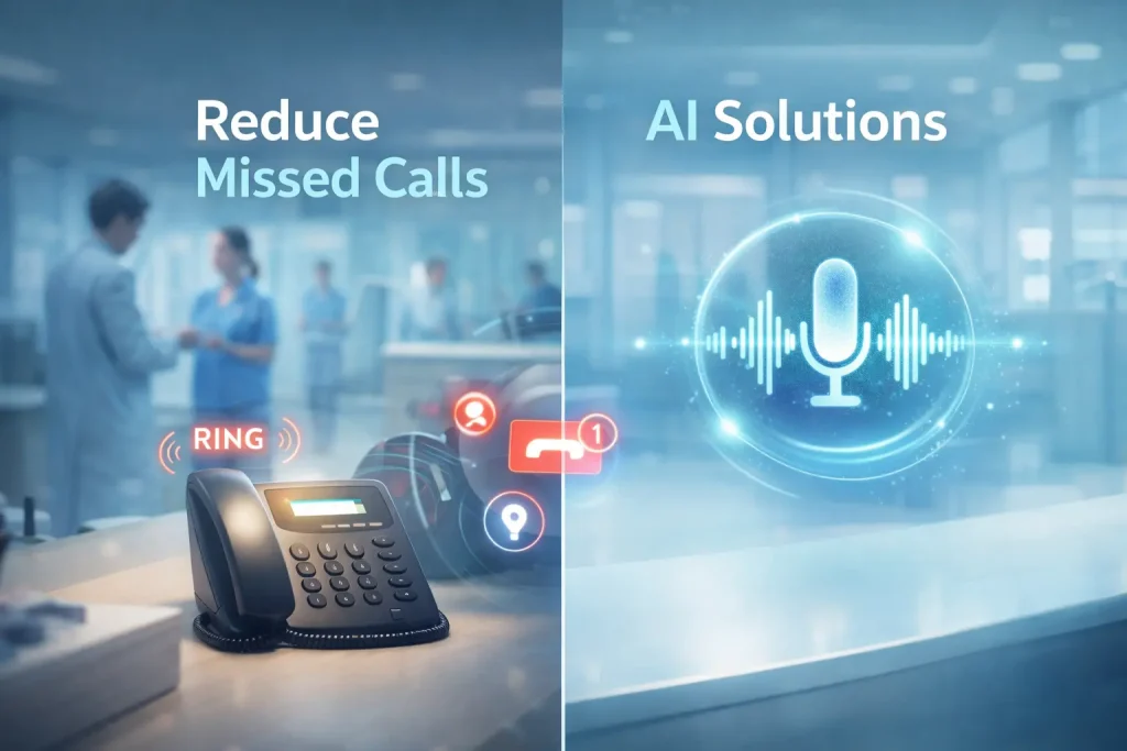 reduce missed calls in healthcare