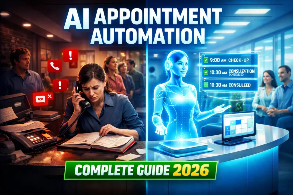 healthcare appointment automation AI