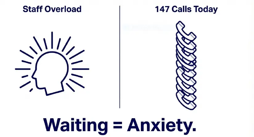 reduce missed calls in healthcare