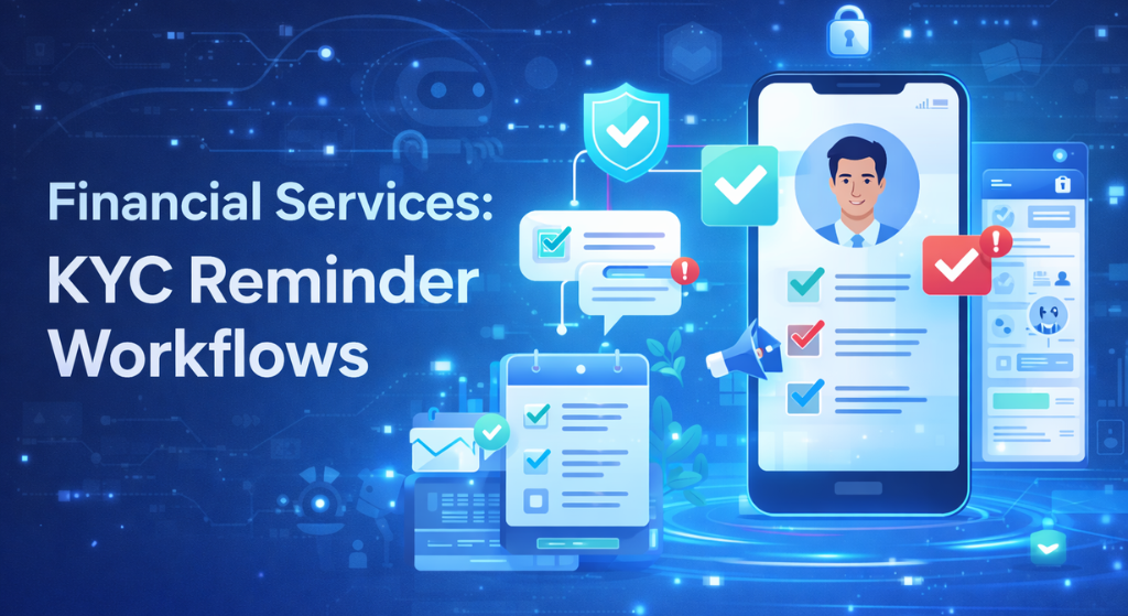 Financial services: KYC reminder workflows
