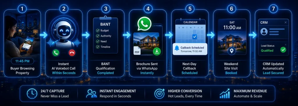 AI voicebots for property sales